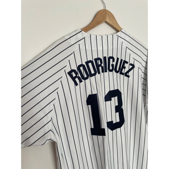 Vintage New York Yankees Alex Rodriguez Jersey-Russell-Mens - Picture 7 of 11